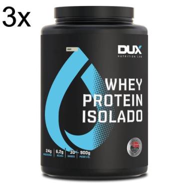 Imagem de Kit 3X Whey Protein Isolado - 900g Coco - Dux Nutrition