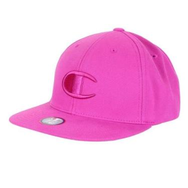 Imagem de Boné Champion Snapback BB Big C Hat Aba Reta Rosa, Único, Rose