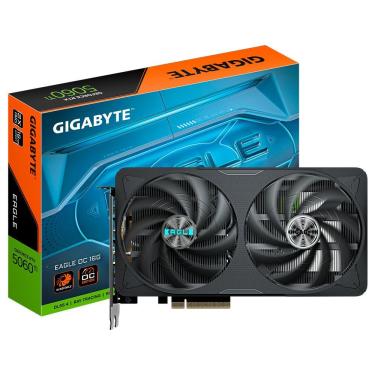 Imagem de Placa de Vídeo Geforce RTX 5060 TI Eagle OC 8GB GDDR7 para Games e Criação de Conteúdo Gigabyte