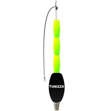 Imagem de Boia Torpedo Jr Tunizza Alta Visualização 45g - JR Pesca, Amarelo