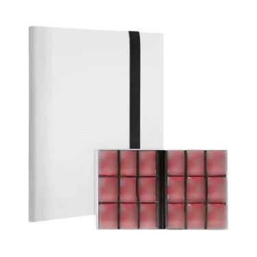 Imagem de Fichário De Cartas Colecionáveis Com 12 Bolsos, Durável Em PP, Capacid