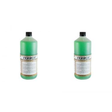 Imagem de Kit C/2 - Removedor De Ferrugem Ferrox Anticorrosivo 1L - NATRIELLI