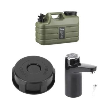 Imagem de Balde De Água Portátil De Grande Capacidade 11L Para Camping Com Adapt