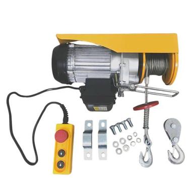 Imagem de Guincho Elétrico Talha de Coluna 250 a 500Kg Elevação 12 metros 1020W 