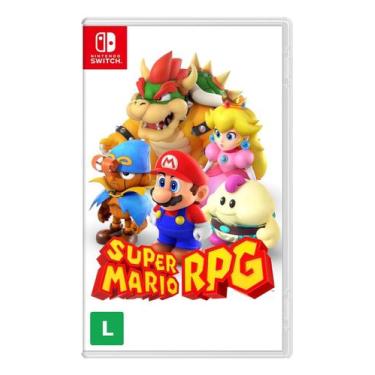 Imagem de Jogo Super Mario Rpg Nintendo Switch Mídia Física Lacrado