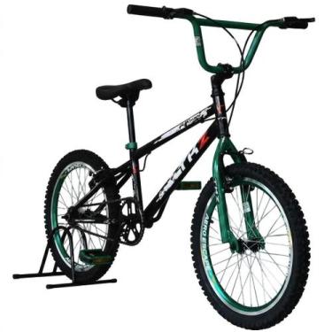Imagem de Bicicleta Infantil BMX Cross Freestyle Menino Aro 20 - TKZ BIKES, Pret