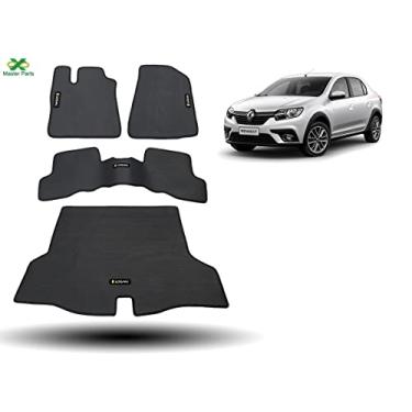 Imagem de Tapete Borracha Logan Com Traseiro Interiço E Porta-malas