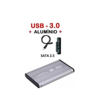 Imagem de Case Em Aluminio Para Hd Usb 3.0 De Notebook Hdd 2.5 Externo - Sufeng