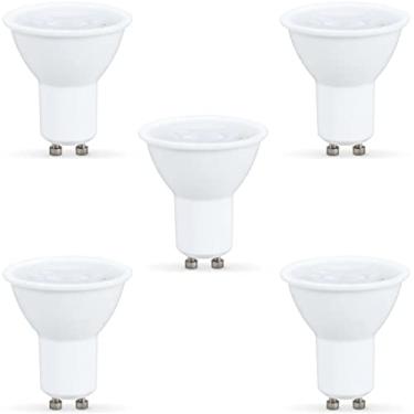 Imagem de Kit 5 Lâmpada Led Dicróica Gu10 4.8w 350lm Bivolt Luz Branca