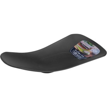 Imagem de Suporte Para Colher Bancada Organizador Plástico Gourmet Preto