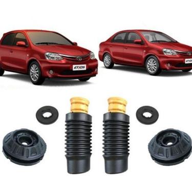 Imagem de Kit Batente Suspensão Dianteira Etios 2016 2017 2018 2019