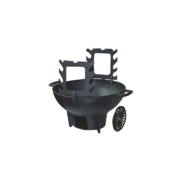 Imagem de Fogareiro/churrasqueira Gengiskan Completo - Diametro 31cm