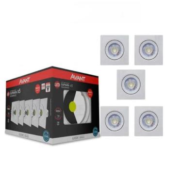 Imagem de Kit 5 Spot Led Embutir Luminária Cozinha Quarto