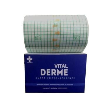 Imagem de Filme Transparente 10X10Cm Rolo Vitalderme