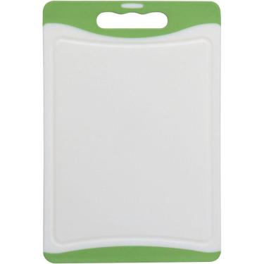 Imagem de TÁBUA CULINÁRIA 1x36x25cm PLÁSTICO VERDE ANTIDERRAPANTE