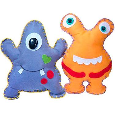 Imagem de Kit Em Feltro - Monstrinhos - Bolota E Zarolho - Kits For Kids