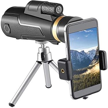 Imagem de Telescópio monocular para smartphone 45 x 62 Bak4 prisma portátil de alta definição com tripé para adultos pequena surpresa