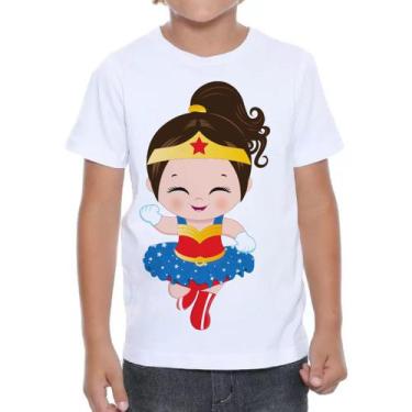 Imagem de Camiseta Infantil Mulher Maravilha - King Of Print