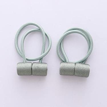 Imagem de Cinta de cortina de fivela magnética cilíndrica simples criativa fivela magnética fivela magnética cortina tiebacks suportes de cortina, T6,4 pcs
