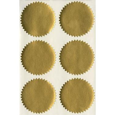 Imagem de MACO Selos notariais de folha de ouro, 1-7/8 polegadas de diâmetro, 42 por caixa (OS-719)