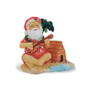 Imagem de Island Heritage Enfeite de Papai Noel na praia