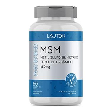 Imagem de MSM - Metil Sulfonil Metano - 60 Cápsulas - Lauton Nutrition, Lauton Nutrition
