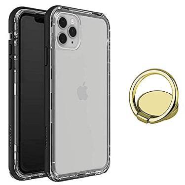 Imagem de LifeProof Capa da série Next sem tela para iPhone 11 PRO MAX (apenas) com suporte de anel de telefone com rotação de graus - embalagem não varejo - cristal preto