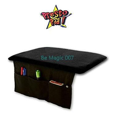 Imagem de Presto Pad (estilo close-up, preto) – Truque 2 tamanhos – Truques de mágica, palco de magia, festa mágica, pegadinha mágica, mágica, ilusão de magia, truques de cartas etc. (4333 cm)