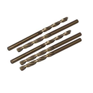 Imagem de uxcell 3,1 mm Diametro de perfuracao HSS Cobalto Espiral Espiral Broca Rotativa Ferramenta 5 pecas