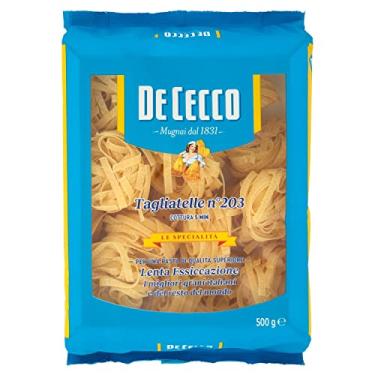 Imagem de Macarrão de Trigo Grano Duro Tagliatelle 203 de Cecco Pacote 500g