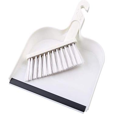 Imagem de Escova para pá de lixo, mini vassoura portátil, conjunto completo para limpeza de teclado doméstico, ferramenta de limpeza para escritório em casa