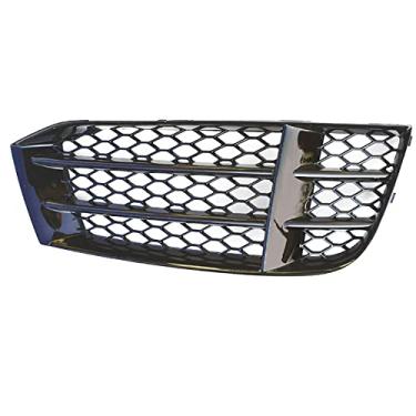 Imagem de JESYMBX Tampa de grade de luz de neblina para Audi RS5 B8.5 2013-2016 Para-choque dianteiro automático malha favo de mel