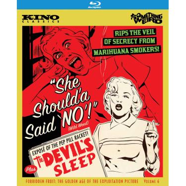 Imagem de She Shoulda Said "No"! / The Devil's Sleep (Forbidden Fruit, Volume 6) [Blu-ray]