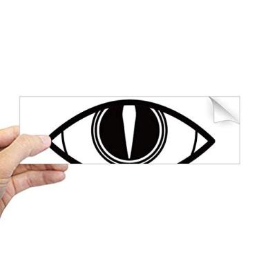 Imagem de DIYthinker Adesivo de para-choque retangular com estampa de vetor preto para decoração para notebook e janela