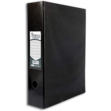 Imagem de Pasta Registradora Oficio Larga Grafite Pacote Com 04-26138