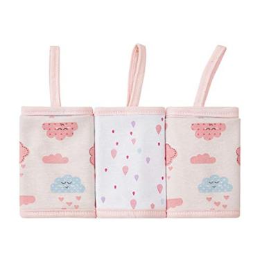 Imagem de Papi Textil Paninho De Boca Papi Malhas C/ Prendedor De Chupeta Est 28Cm X 28Cm Contem 03 Un