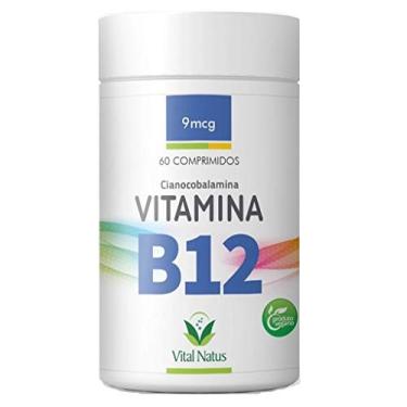 Imagem de Vitamina B12 - Cobalamina - 60 Compr. 2,4mcg Vital Natus