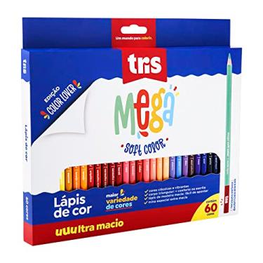 Imagem de Lapis Cor Tris Mega Soft Conjunto 60 Cores