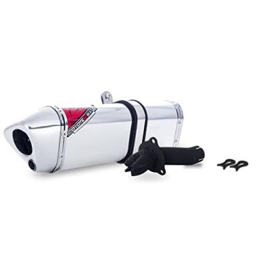 Imagem de Escape/Ponteira Coyote TRS 2 Way Alumínio - Twister CB 250 ano 2015 em Diante - Polido