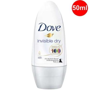 Imagem de Desodorante Antiaspirante Dove Invisible Dry 48H Rollon 50ml - Unileve