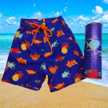 Imagem de Bermuda Infantil Menino Tactel Moda Praia