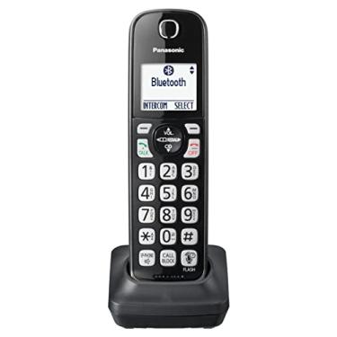 Imagem de Panasonic Acessório de telefone sem fio compatível com sistemas de telefone sem fio da série KX-TGD66x - KX-TGDA66M (preto metálico)