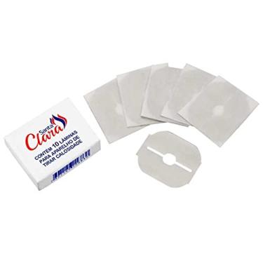 Imagem de KIT 30 LÂMINA GILETE PARA TIRAR CALOSIDADE SANTA CLARA