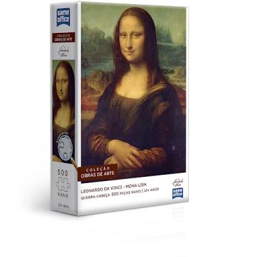 Imagem de Toyster - Quebra-cabeça: Leonardo Da Vinci - A Mona Lisa - 500 peças nano - Game Office