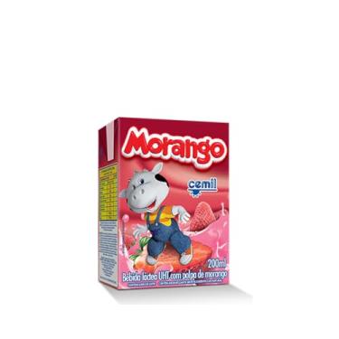 Imagem de BEBIDA LÁCTEA CEMIL 200 ML (MORANGO)