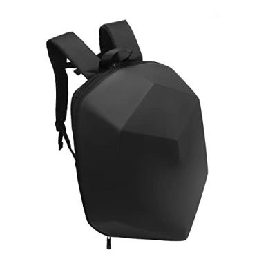 Imagem de Bolsa de Assento para Motocicleta, Bolsa para Capacete de Motocicleta Com Fundo Expansível e Durável para Dirt Bike (Preto)