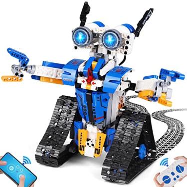 Imagem de AOKESI Building Block Robot Kits, brinquedos de robô para 8-12 anos
