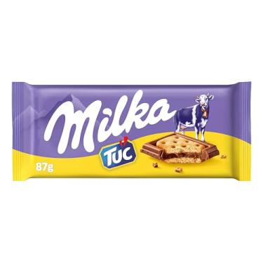 Imagem de Chocolate Milka Tuc (Cream Cracker) 87g - Espanha