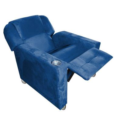 Imagem de Poltrona do Papai Reclinável 3 Posições Texas Marinho
