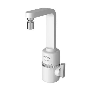 Imagem de Torneira Elétrica Slim 4t De Bancada Branca Hydra 110v